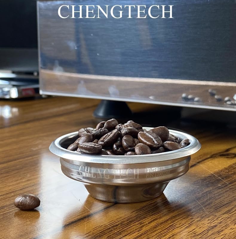Chengtech Espresso Accessories, 7g Single Shot Espresso Basket – 58mm Precision Filter Basket, 256 Holes (0.3mm), AISI 304 Stainless Steel, Compatible with Nuova Simonelli, ECM, Wega, Expobar & More - Image 5
